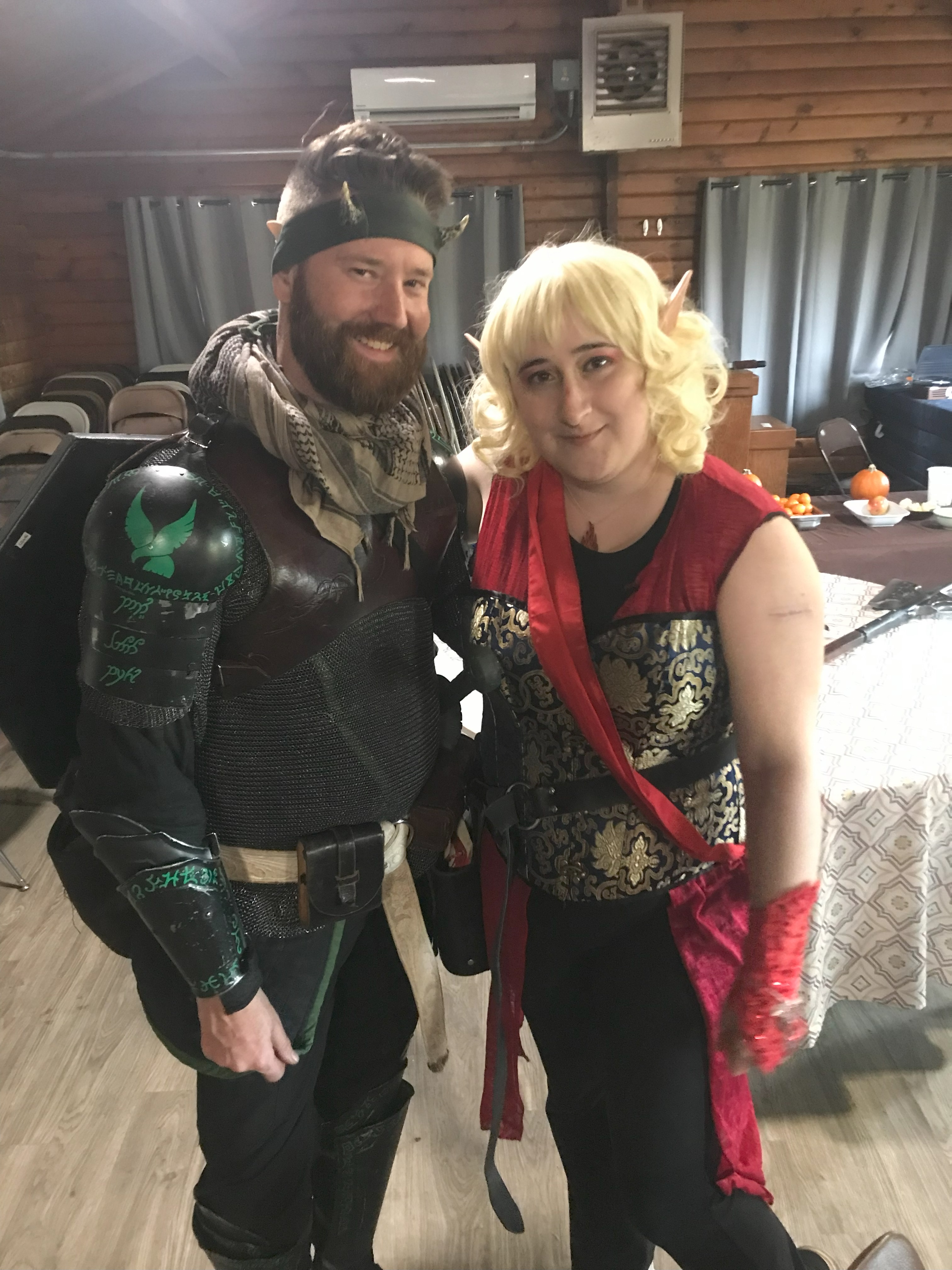 A syladrin and his elf partner, picture by Ryan W